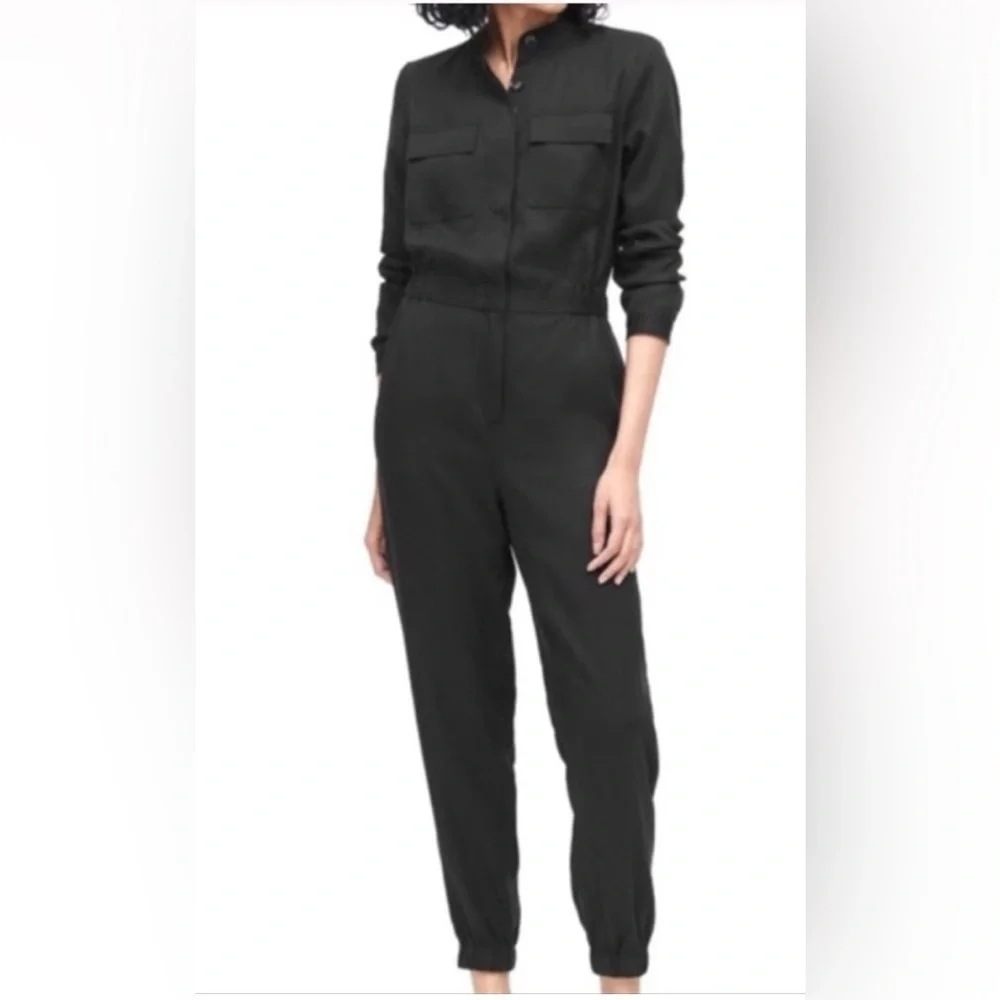 Banana Republic Tencel Flight Jumpsuit